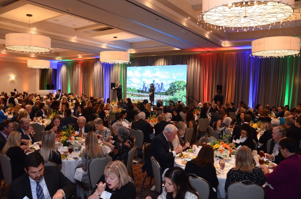 The Greater Houston Community Foundation (GHCF) launched Understanding Houston on November 21, 2019 with a luncheon at the Briar Club. 