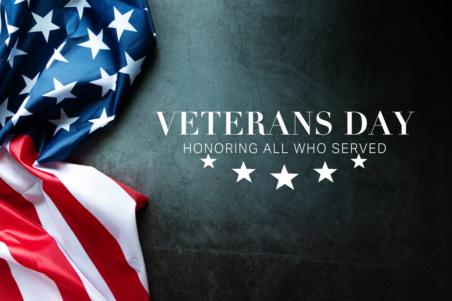 Veterans,Day.,Honoring,All,Who,Served.,American,Flag,On,Cement